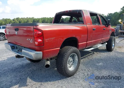 2007 Dodge Ram 2500 Slt from USA, damaged, VIN 3D7KS29C37G706192